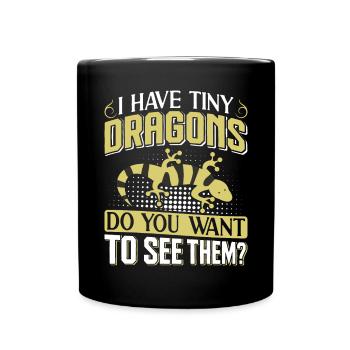 Newt - Full Colour Mug - black - Front