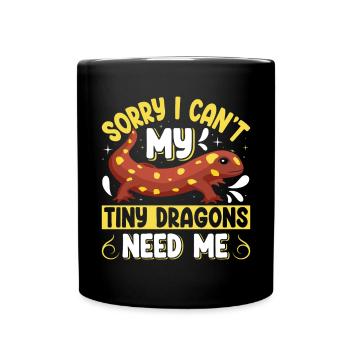 Newt - Full Colour Mug - black - Front