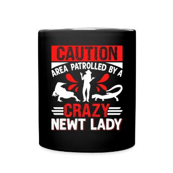 Newt - Full Colour Mug - black - Front