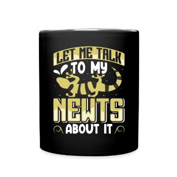 Newt - Full Colour Mug - black - Front