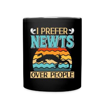 Newt - Full Colour Mug - black - Front
