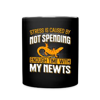 Newt - Full Colour Mug - black - Front