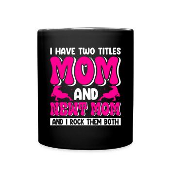 Newt - Full Colour Mug - black - Front