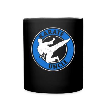 Karaté Oncle Karaté Combat Oncle Karaté Combattant - Mug uni - noir - Devant