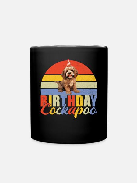 Cockapoo Gifts - Tasse einfarbig - Schwarz