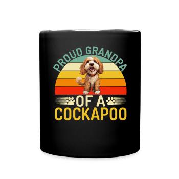 Cockapoo Gifts - Full Colour Mug - black - Front