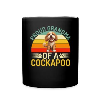 Cockapoo Gifts - Tasse einfarbig - Schwarz - Vorne
