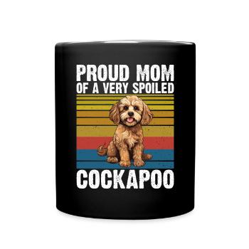 Cockapoo Gifts - Full Colour Mug - black - Front