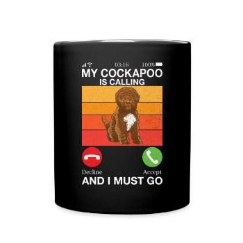 Cockapoo Gifts - Tasse einfarbig - Schwarz - Vorne
