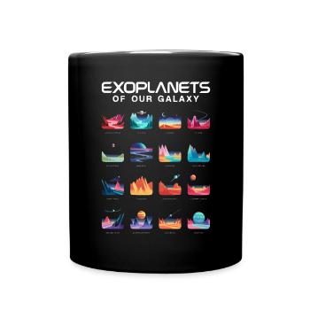 Exoplanète Univers Espace Astronome Astronomie - Mug uni - noir - Devant