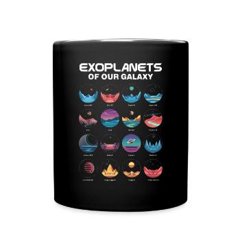 Exoplanète Univers Espace Astronome Astronomie - Mug uni - noir - Devant