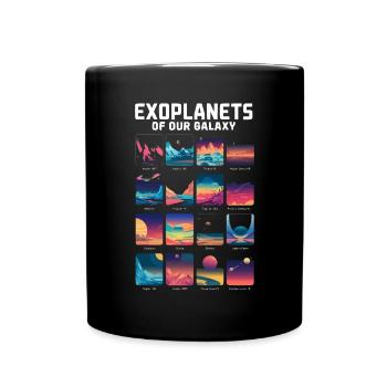 Exoplanète Univers Espace Astronome Astronomie - Mug uni - noir - Devant