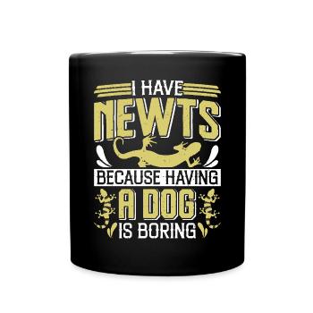 Newt - Full Colour Mug - black - Front