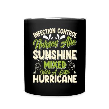 Caregiver Infection Control - Full Colour Mug - black - Front