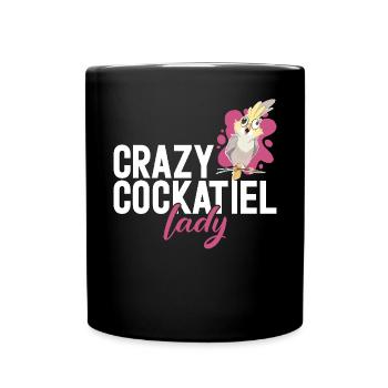 Cadeaux de calopsitte - Mug uni - noir - Devant