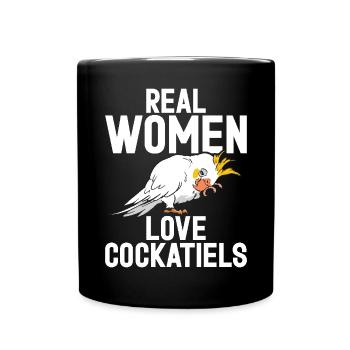 Cadeaux de calopsitte - Mug uni - noir - Devant