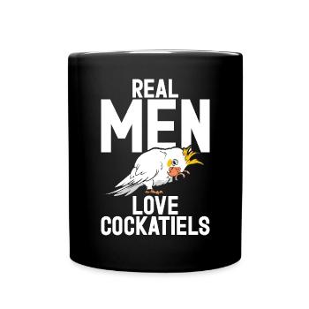 Cadeaux de calopsitte - Mug uni - noir - Devant