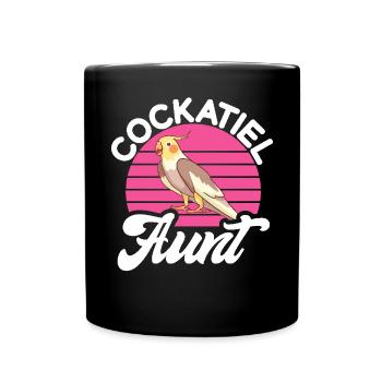 Cadeaux de calopsitte - Mug uni - noir - Devant