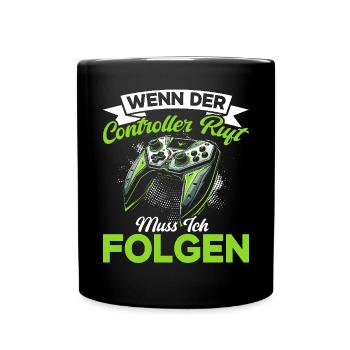 Jeux Gamer Gamer Lecteur vidéo Console PC Jeux - Mug uni - noir - Devant
