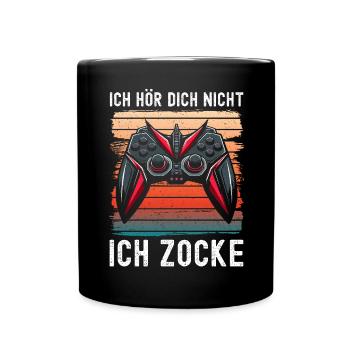 Jeux Gamer Gamer Lecteur vidéo Console PC Jeux - Mug uni - noir - Devant