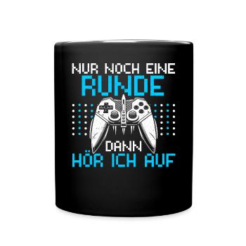 Jeux Gamer Gamer Lecteur vidéo Console PC Jeux - Mug uni - noir - Devant