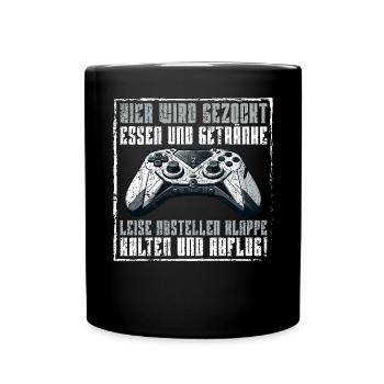 Jeux Gamer Gamer Lecteur vidéo Console PC Jeux - Mug uni - noir - Devant