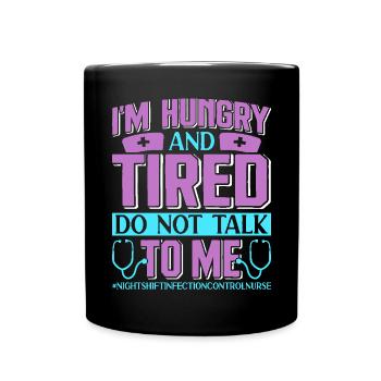 Caregiver Infection Control - Full Colour Mug - black - Front