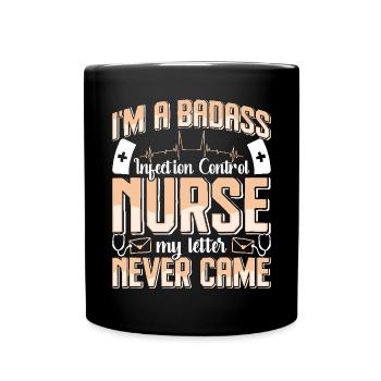 Caregiver Infection Control - Full Colour Mug - black - Front