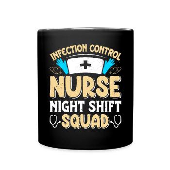 Caregiver Infection Control - Full Colour Mug - black - Front