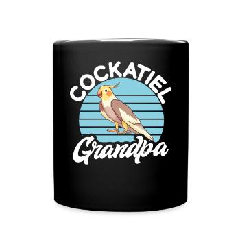 Cadeaux de calopsitte - Mug uni - noir - Devant