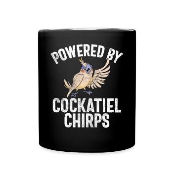 Cadeaux de calopsitte - Mug uni - noir - Devant