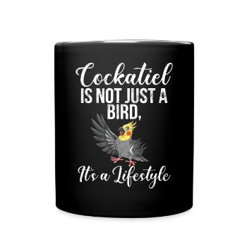 Cadeaux de calopsitte - Mug uni - noir - Devant