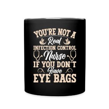 Caregiver Infection Control - Full Colour Mug - black - Front