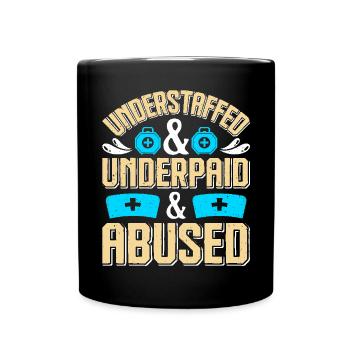 Caregiver Infection Control - Full Colour Mug - black - Front