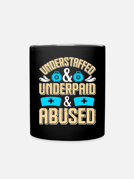 Pflegekraft Infektionskontrolle - Tasse einfarbig - Schwarz
