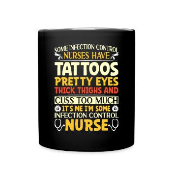 Caregiver Infection Control - Full Colour Mug - black - Front