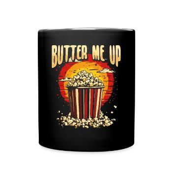 Pop-corn - Mug uni - noir - Devant