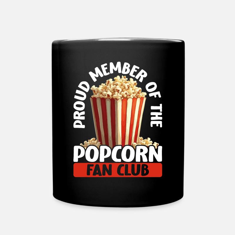 Fier membre du Popcorn Fan Club - Mug uni - noir
