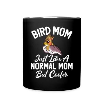 Cadeaux de calopsitte - Mug uni - noir - Devant