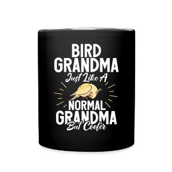 Cadeaux de calopsitte - Mug uni - noir - Devant