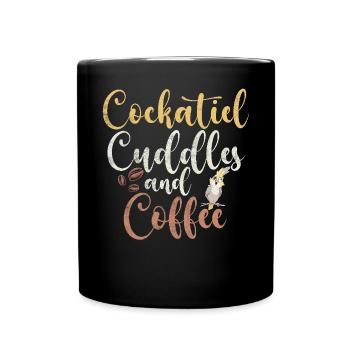 Cadeaux de calopsitte - Mug uni - noir - Devant