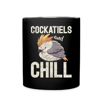 Cadeaux de calopsitte - Mug uni - noir - Devant