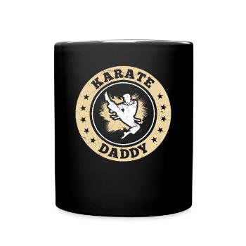 Combat Karaté Daddy Karaté Fighter - Mug uni - noir - Devant