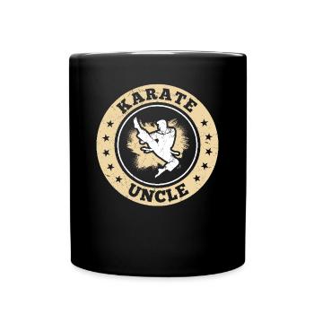 Karaté de combat Oncle Karaté Combattant - Mug uni - noir - Devant