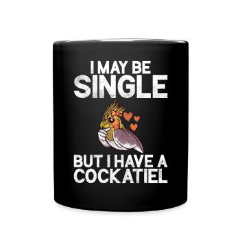 Cadeaux de calopsitte - Mug uni - noir - Devant