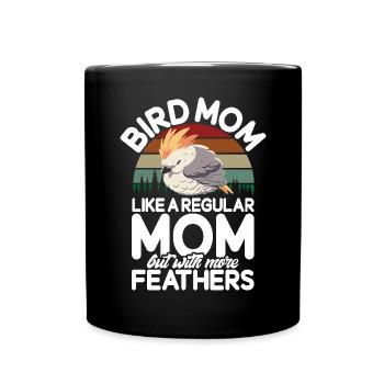 Cadeaux de calopsitte - Mug uni - noir - Devant