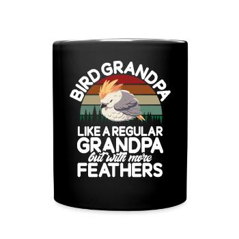 Cockatiel Gifts - Tasse einfarbig - Schwarz - Vorne