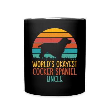 Cocker Spaniel Gifts - Full Colour Mug - black - Front