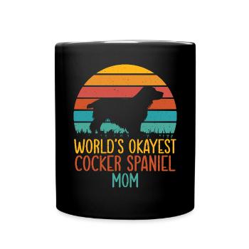 Cadeaux Cocker Spaniel - Mug uni - noir - Devant