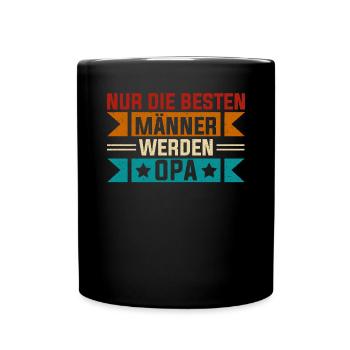 Grandpa, Grandpa, Grandpa, Grandpapa - Full Colour Mug - black - Front